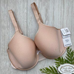 34G Chantelle C Ideal T-Shirt Underwire Bra NWT Nude Beige Full Figure 34DDDD